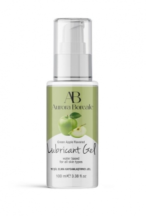 Aurora Boreale Yeil Elma Aromal Kayganlatrc Jel 100 ML